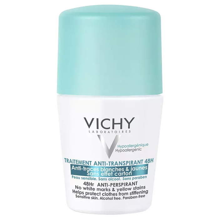 VICHY - Déodorant Anti-Transpirant Anti-Traces - 50ml - 3337871324599