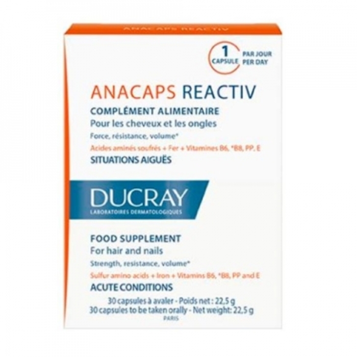DUCRAY - Anacaps Reactiv - Ducray - 30un - 3282770105346