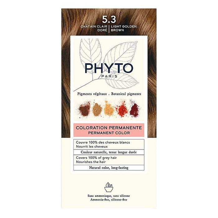 PHYTO - PhytoColor - 5.3 Châtain Clair Doré - 3338221002600