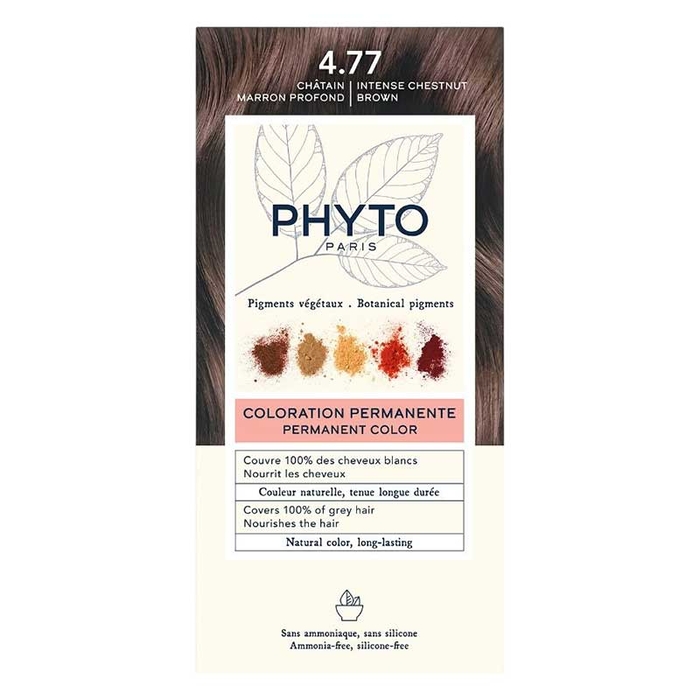 PHYTO - PhytoColor - 4.77 Intense Chestnut Brown - 3338221002563