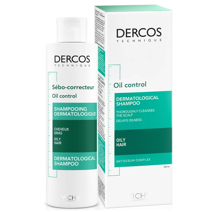 DERCOS VICHY - Oil Control Shampoo - 200ml - 3337875874366