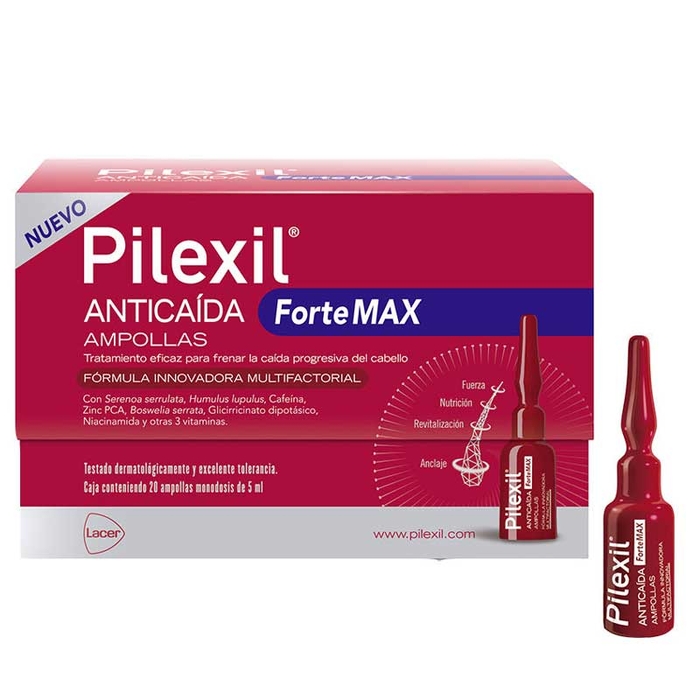 PILEXIL - Ampoules Anti-Hair Loss Max Strong - 20un - 8470002166776