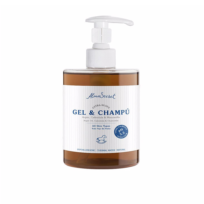 ALMA SECRET - Gel & Shampoo Ultra Soft 2in1 - 500ml - 8436568711461