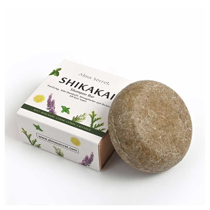 ALMA SECRET - Shikakai Shampoo Bar Purifying - 85gr - 8436568712109