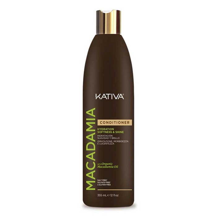 KATIVA - Macadamia Hydrating Conditioner - 355ml - 7750075022294