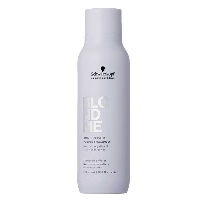 SCHWARZKOPF - Blond Me Bond Repair Purple Shampoo - 300ml - 4067971081106