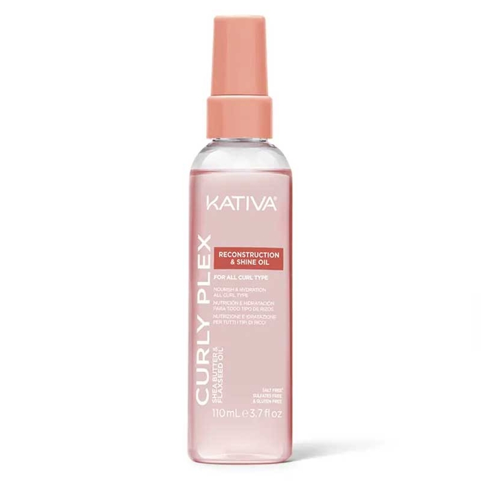 KATIVA - Curly Plex Reconstruction & Shine Oil - 110ml - 7750075067202