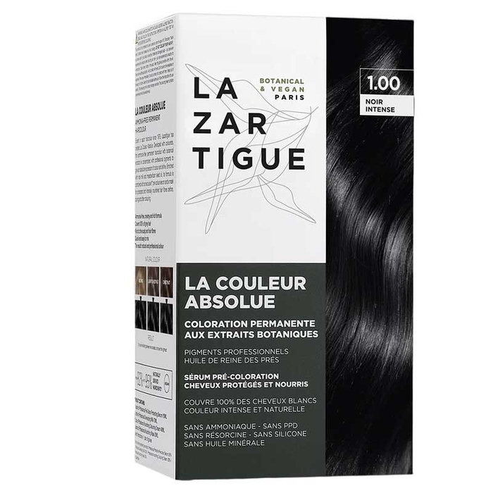 LAZARTIGUE - Absolute Color - 1.00 - Intense black1un - 3372290180920