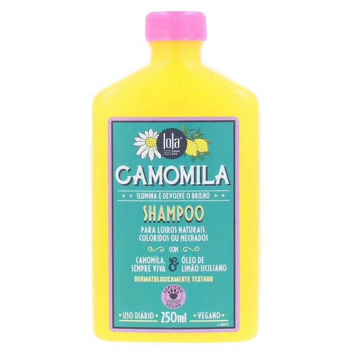 LOLA COSMETICS - Chamomile Shampoo - 250ml - 7899572809783