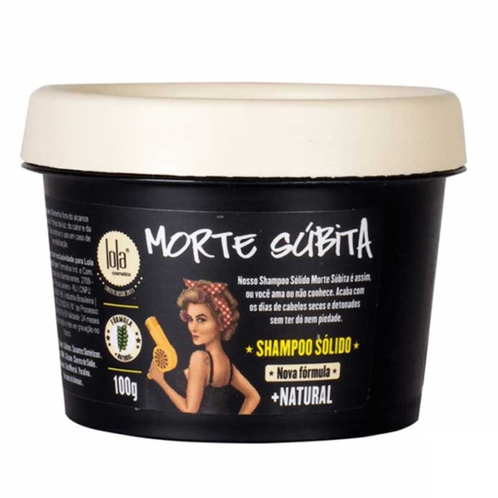 LOLA COSMETICS - Morte Súbita Solid Shampoo - 100gr - 7899572809769