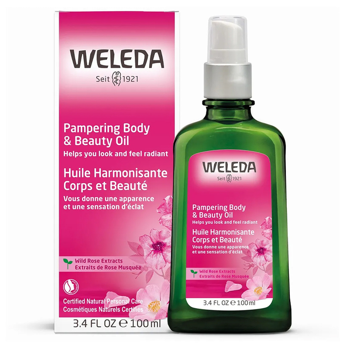 WELEDA - Pampering Body & Beauty Oil Wild Rose - 100ml - 4001638099394