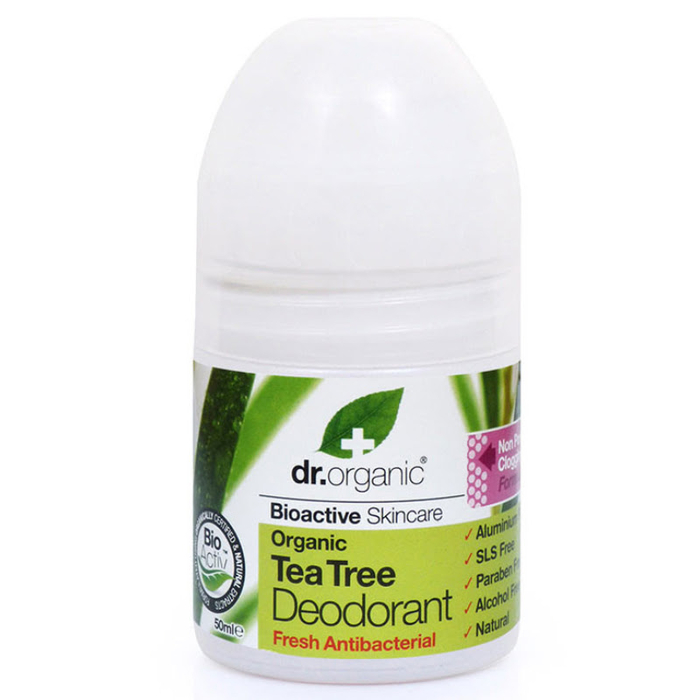 DR. ORGANIC - Tea Tree Deodorant - 50ml - 5060176671508