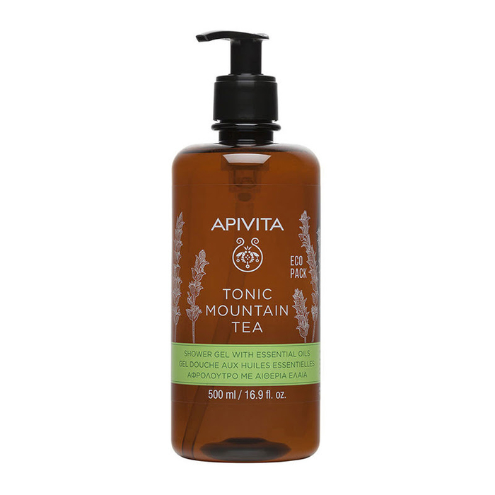 APIVITA - Tonic Mountain Tea Shower Gel - 500ml - 5201279073763
