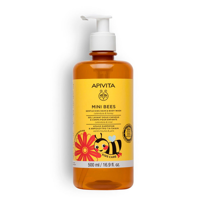APIVITA - Mini Bee Gentle kids Hair & Body Wash - 500ml - 5201279088705