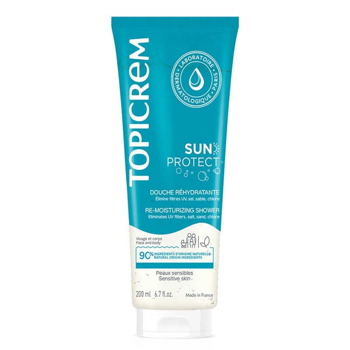TOPICREM - Sun Protect Shower Gel - 200ml - 3700281705416