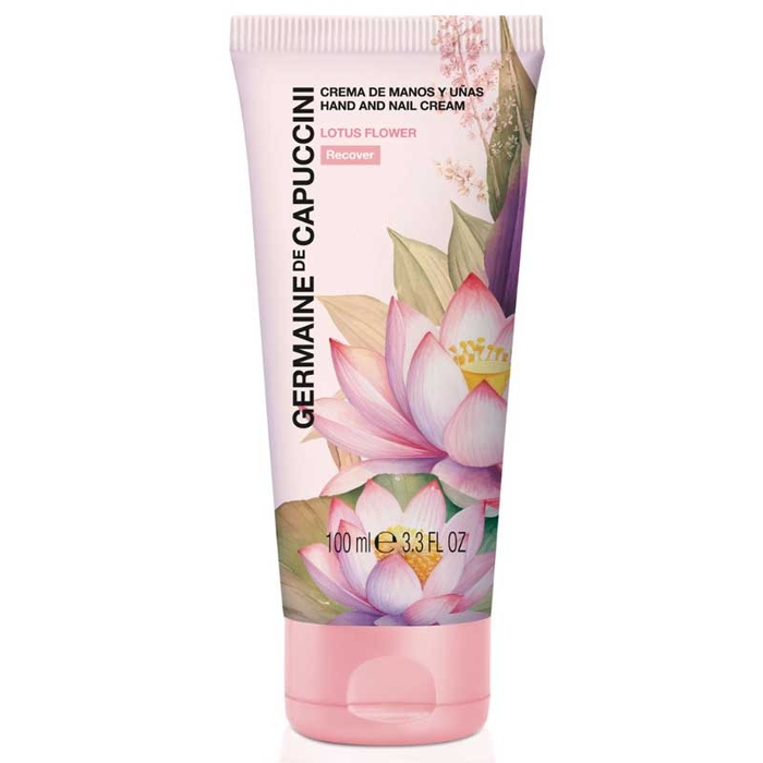 GERMAINE CAPUCCINI - Hand & Nail Cream Lotus Flower - 100ml - 8412971376626