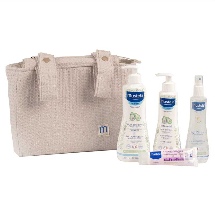MUSTELA - Beige Trolley Bag Case - 8436034154556
