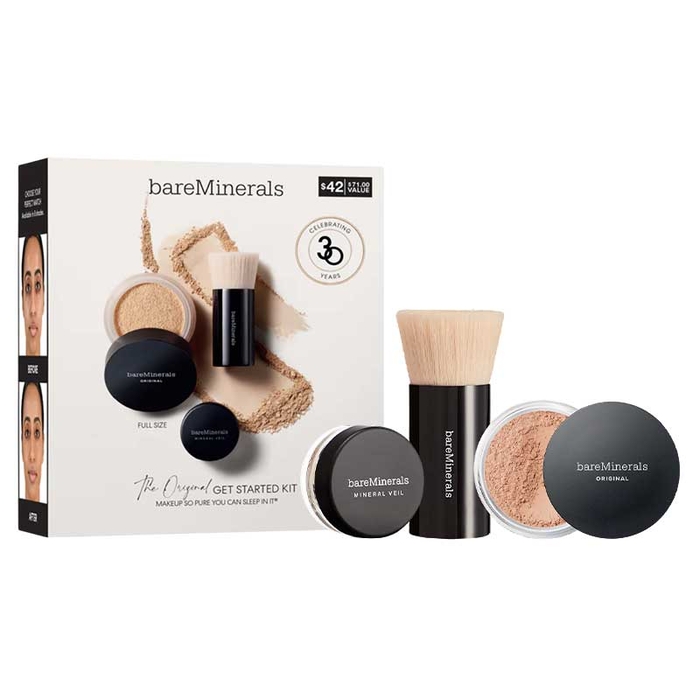 BAREMINERALS - The Original Get Started Kit - Medium Tan 18 - 194250115314
