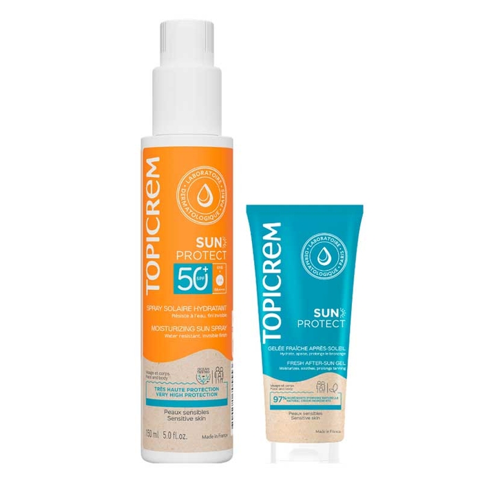 TOPICREM - Moisturizing Sun & After Sun Kit - 3700281705997