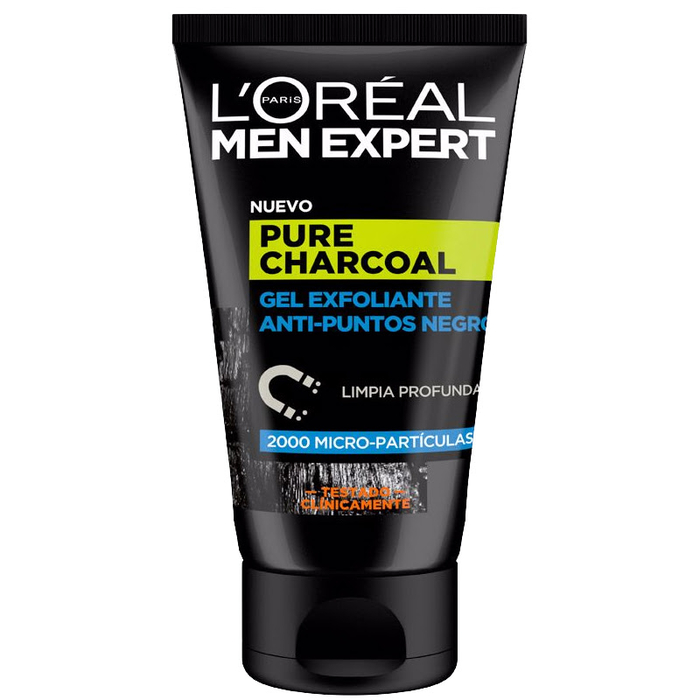 L'ORÉAL PARIS - Men Expert Charcoal Anti-Blackhead Scrub 100ml - 3600523708130