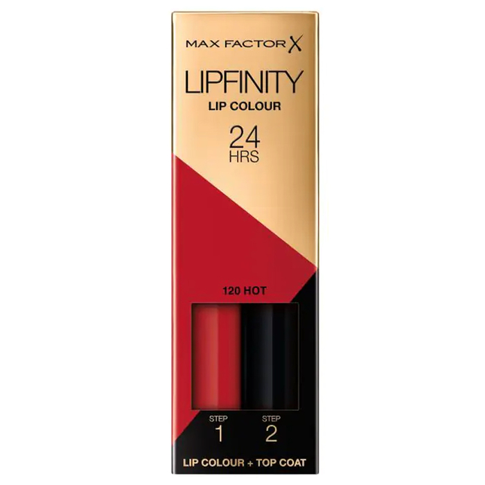 MAX FACTOR - Lipfinity Lip Colour - Hot - 4gr - 086100013775