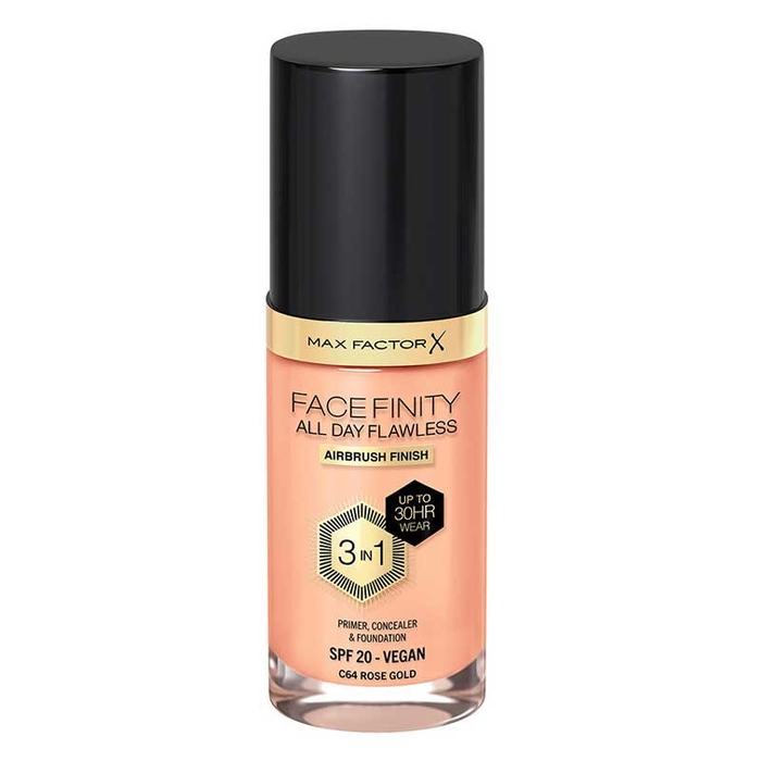 MAX FACTOR - Facefinity Flawless Found - C64-Rose Gold- 30ml - 3616303999438