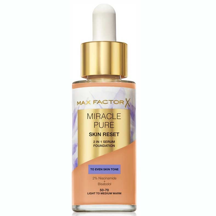 MAX FACTOR - Miracle Pure Serum Found - 02 Light Medium Warm - 3616307202336