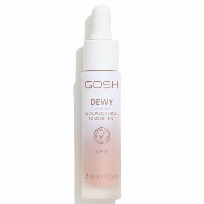 GOSH - Dewy Foundation Drops - 008 - Tan  - 12gr - 5711914200770