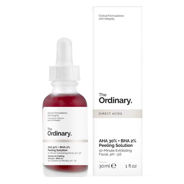 THE ORDINARY - Peeling Solution AHA 30% + BHA 2% - 30ml - 769915195606