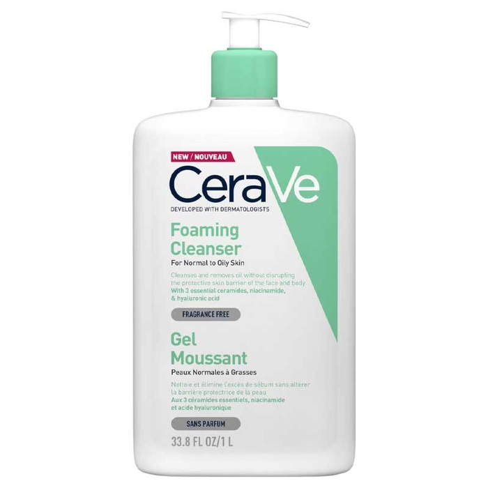 CERAVE - Foaming Cleanser - 1000ml - 3337875598774