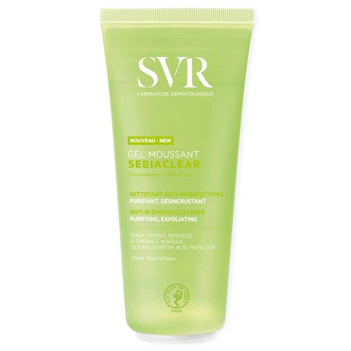 SVR - Sebiaclear Gel Moussant - 200ml - 3662361003396