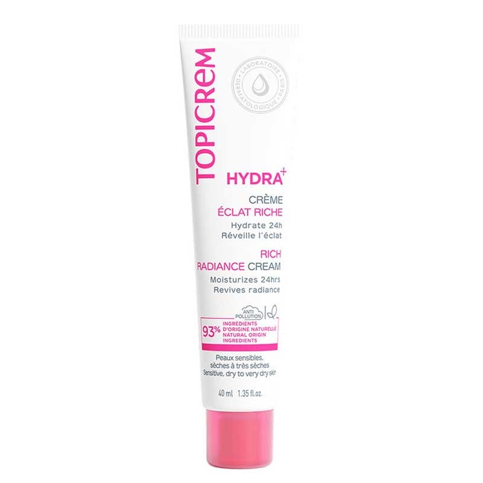 TOPICREM - Rich Illuminating Moisturiser HYDRA+ - 40ml - 3700281704327