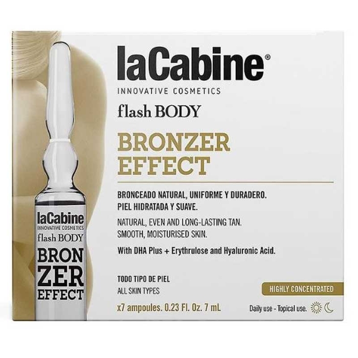 LA CABINE - Flash Body Bronzer Effect Ampoules - 7x7ml - 8435534408893