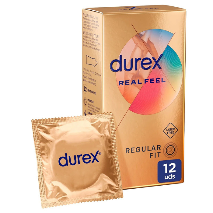 DUREX - Real Feel Condoms - 12un - 8428076000458