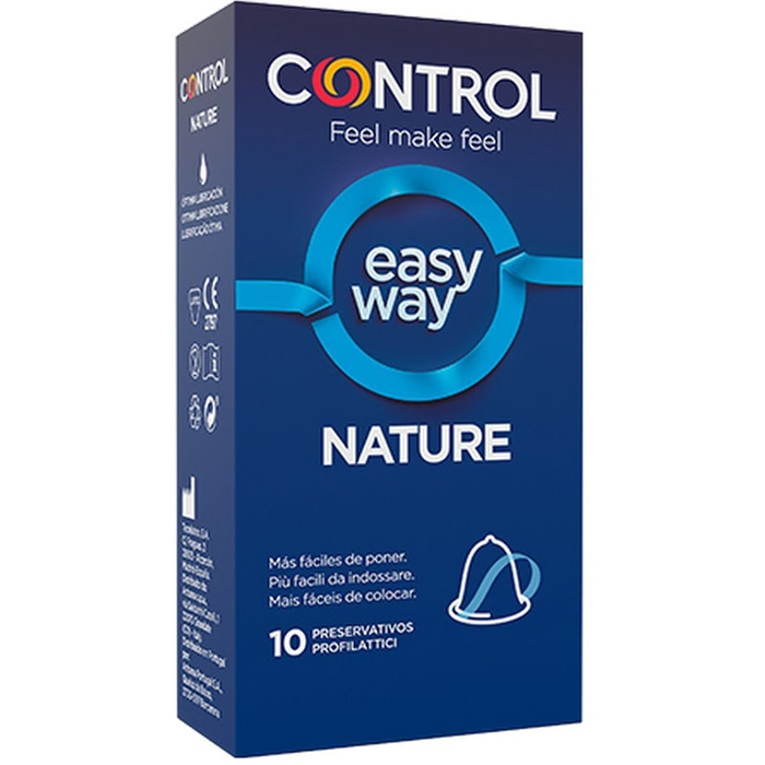 CONTROL - Nature Easy Way Condoms - 10un - 8411134140128
