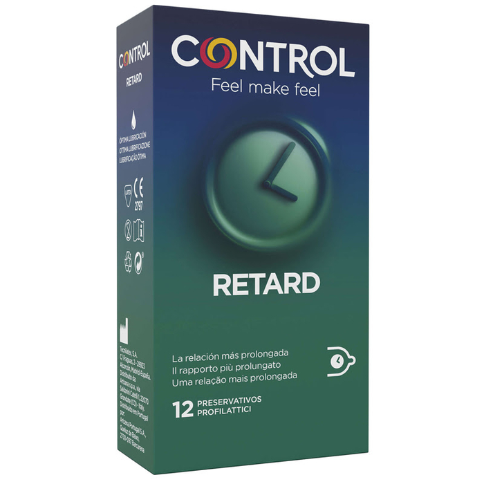 CONTROL - Retard Adapt Condoms - 12un - 8411134140616