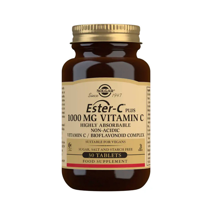 SOLGAR - Ester-C Plus 1000MG Vitamin C - 30un - 0033984010505