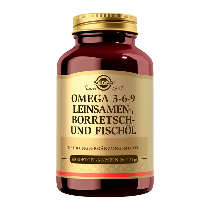 SOLGAR - Omega 3-6-9 - 60un - 33984020276