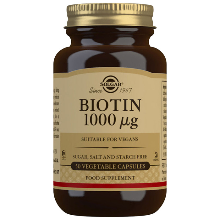 SOLGAR - Biotin 1000 µg - 50un - 33984003101