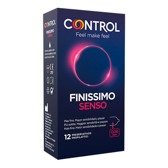CONTROL - Finissimo Senso Condoms - 12un - 8411134101143