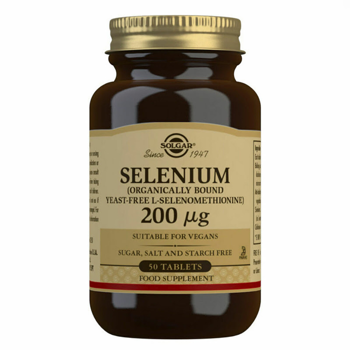 SOLGAR - Selenium 200UG - 50un - 33984025561