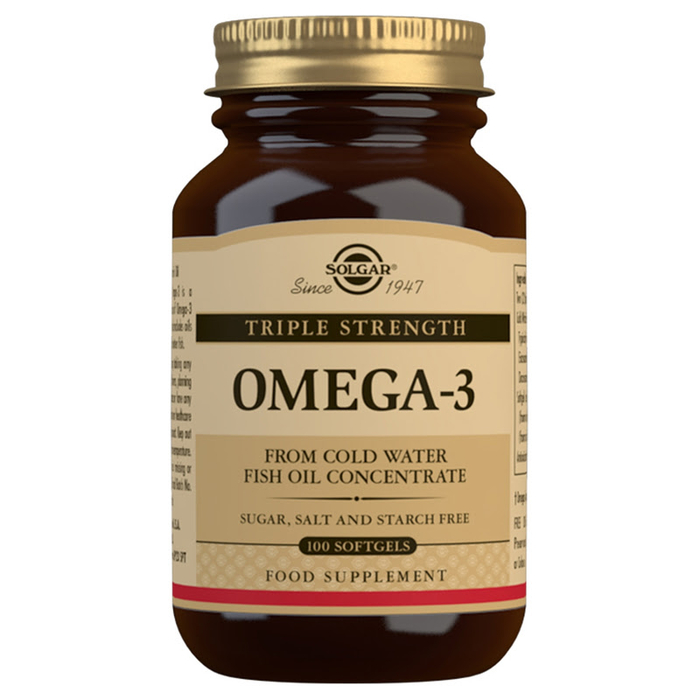SOLGAR - Triple Strength Omega 3 - 100un - 33984020580