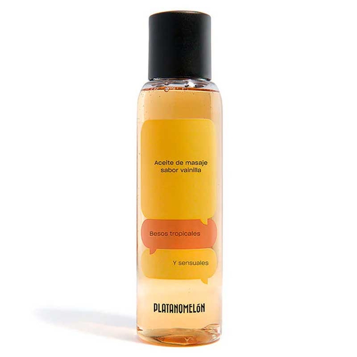 PLATANOMELÓN - Massage Oil - Vanilla - 100ml - 8436580289290