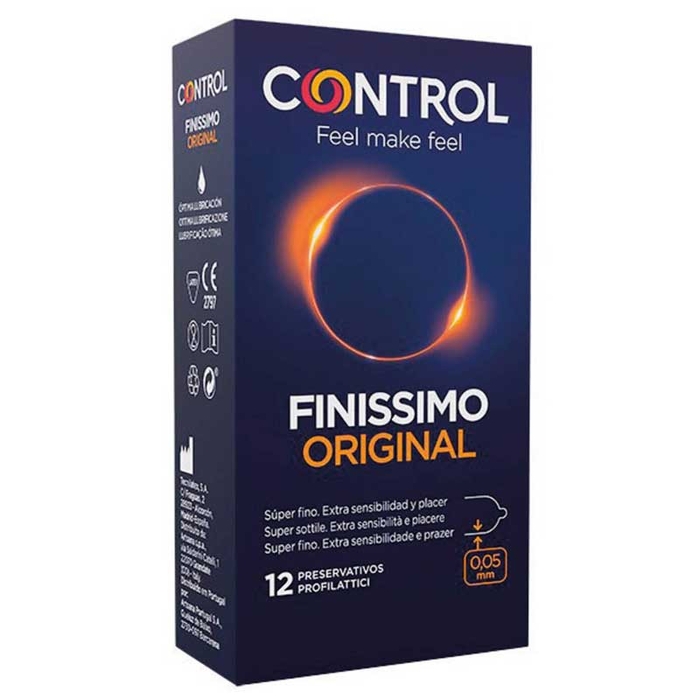 CONTROL - Finissimo Original Condoms - 12un - 8411134140234