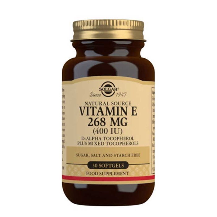 SOLGAR - Vitamin E 268 MG - 50un - 33984035409