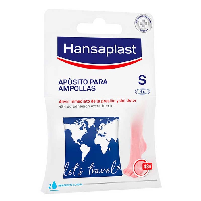 HANSAPLAST - Foot Expert Small Blister Plasters - 6un - 4005800342363