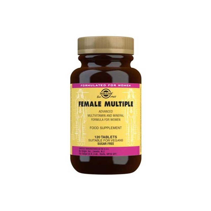 SOLGAR - Female Multiple Advanced Multivitamins - 60un - 33984010741
