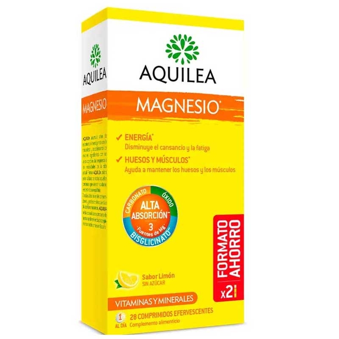 AQUILEA - Magnesium Effervescent Tablets - 28un - 8470001689443