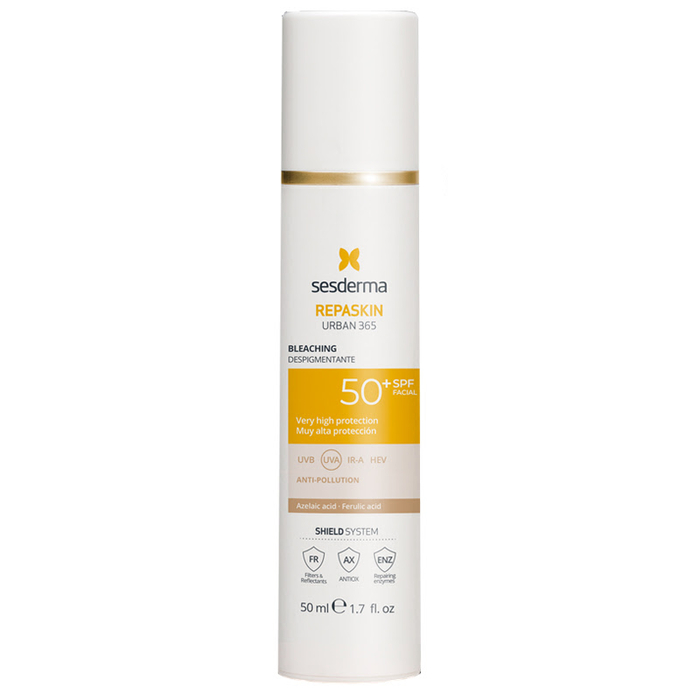 SESDERMA - Repaskin Urban 365 Bleaching SPF50+ - 50ml - 8429979482150