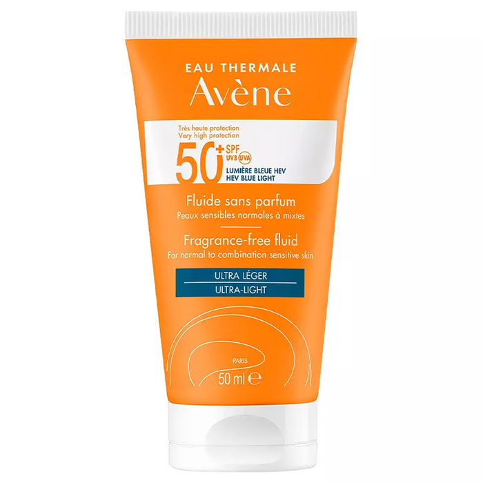 AVÈNE - Very High Protection Fluid Fragrance-Free-50ml - 3282770149128